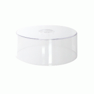 Schneider - Couvercle, PS, Ø 300 mm x 70 mm - transparent plastique 227150