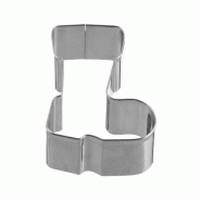 Schneider - Emporte-pièce "Botte de Saint-Nicolas", 140 x 110 x 30 mm, acier inoxydable - inox 199790