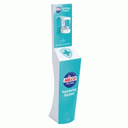 Station de désinfection sans contact - 300 x 300 x 1400 mm - NILCO - 5010370000000