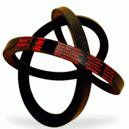 TEXROPE - Courroie trapézoïdale classique Z (10mm x 6mm) - Section Z52T - Longueur primitive LP 1340mm - Adhérence optimale et protection contre l'abrasion_0