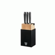 Bjorn Bloc couteaux de cuisine JONA PORVOO - 8 pièces - noir 3701488307854 Bjorn Bloc couteaux de cuisine JONA PORVOO - 8 pièces - noir 3701488307854