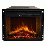 Divina Fire Insert De Cheminée Électrique Encastrable Oregon L58Xp17Xh52 - blanc 8056157805168