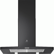 ELECTROLUX Hotte Décorative Murale 90cm 603m3/h Noir eff90462ok - noir 7332543482139