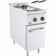 Friteuse professionnelle électrique 1 cuve 22 l - 400x900x900 mm - P7178.3055