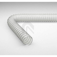 Gaine d'aspiration et de soufflage en film PU, très résistante à l'abrasion, double paroi - Master-Clip PUR S