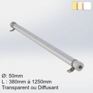 Mini balder - eccelectro - plafonniers pour l'éclairage public - dimensions : 380mm