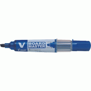 PILOT - Ecriture - Marqueur tableau blanc V-Board Master pointe biseautée moyen bleu - 5081703