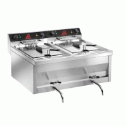 SOFRACA Friteuse À Poser 2 Bacs - 9 + 9 Litres - Réf:92994 - 92994