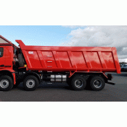 Bennes Spéciales Mines - PTAC 32T à 50T - Acier HLE ou Anti-Abrasion - Forme Demi-Ronde ou Rectangulaire Bennes Spéciales Mines - PTAC 32T à 50T - Acier HLE ou Anti-Abrasion - Forme Demi-Ronde ou Rectangulaire