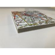 Carte de france avec punaise_1