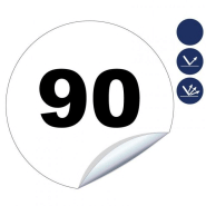 Disques adhésifs classe 2 de limitation de vitesse - DSQ2BC-NV01/AD90_0