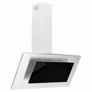 Gogarden Hotte murale 90 cm Acier inoxydable et verre trempé Argenté - 8720286661635