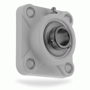 NSK - PSF20CR - Paliers auto-aligneurs carré - applique 4 trous - vis pointeau - bague courte - diamètre intérieur 20 mm_0