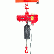 Palan électrique industriel à chaîne 2 t - 6 m - 3 kW 400 V avec crochet de suspension MW Tools KT2062