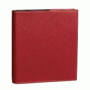 Quo Vadis - Agenda année scolaire - Spiralé - 2026-2027 - Exécutif S Septembre - Français - Club - Rouge - 13 mois de août à août - 16x16 cm -