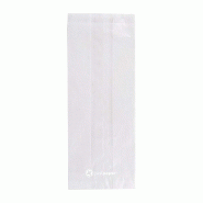 Sac sandwich avec fenêtre cristal sans PFAS  9+6x23cm - par 250
