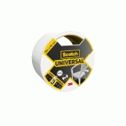 Adhésif de réparation SCOTCH universal, une face l.10 m x l.48 mm blanc