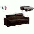 CANAPÉ EXPRESS SIDNEY DELUXE 140 CM CUIR VACHETTE MARRON MATELAS 16 CM CANAPÉ EXPRESS SIDNEY DELUXE 140 CM CUIR VACHETTE MARRON MATELAS 16 CM