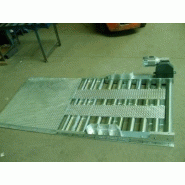 Convoyeur 3 voies pour palettes avec transpalette - transpal cvtv 1000 bmr