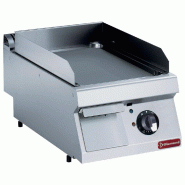 Diamond - Plaque cuisson électrique, lisse, chromée -TOP- - réf. E17/PLCD4T-230/3--N - gris inox AKS-E17/PLCD4T-230/3--N