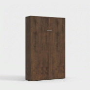 Itamoby Lit Escamotable Vertical Kentaro 120 Noyer - marron VE12PIVERT002-NC