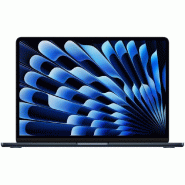 MacBook Air M3 13p 16Go 256Go - Noir Minuit