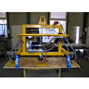 Palonnier à ventouses pour bois - Capacité de charge 2000 kg - Transport horizontal et/ou vertical Palonnier à ventouses pour bois - Capacité de charge 2000 kg - Transport horizontal et/ou vertical