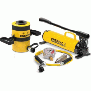 SCH603H - Cylindre hydraulique creux 576 kN avec pompe à main - 76 mm de course_0