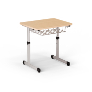Table d'école individuel avec régulateur de hauteur - Quar - Référence 622-36 Table d'école individuel avec régulateur de hauteur - Quar - Référence 622-36