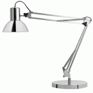 UNILUX Lampe de bureau Success, à LED, coloris chrome, sans ampoule - 3595560014255