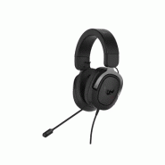 ASUS TUF Gaming H3 Casque Avec fil Arceau Noir, Gris