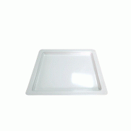 Bac gastronorme1/2 hauteur 2cm mélamine blanc - par 6