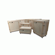 Caisse bois haute qualité export - 790021 – 1200 x 800 x 800 mm Caisse bois haute qualité export - 790021 – 1200 x 800 x 800 mm
