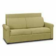 CANAPÉ 2- BELLE EPOQUE CANAPEXPRESS  LATTES 120CM MATELAS MÉMORY  22CM TÊTE DE LIT INTÉGRÉE  VERT LIME