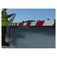 Dispositif de sécurité, barriere anti-chute pour tous quais de déchetterie