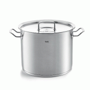 Fissler - Collection Profi originale - Chaudron haute avec couvercle en acier 28 cm - 084 118 28 000 0