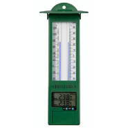 Nature thermomètre numérique min-max d'extérieur 9,5x2,5x24 cm 423527