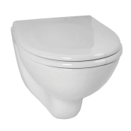 Pack wc normus cuvette suspendue courte 48x35,5cm avec abattant - VITRA - 7649b003-6078 - 436651