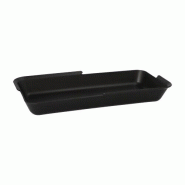 Papstar 24 "Circulware by Haval" bols réutilisables mix & match carrés 3 cm x 11,7 cm x 23,4 cm noir - noir plastique polypropylène 97011