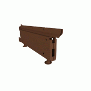 Pied Avec Réglages H115 P400 - rouille MAOX