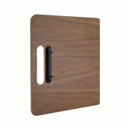 Planche porte-menu à anneaux gamme Walnut | Securit - CU930