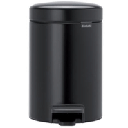Poubelle NewIcon Brabantia 3 L noire Poubelle NewIcon Brabantia 3 L noire