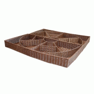 Présentoir 9 cases Plast120x60 - Présentoir 9 cases Plast120x60 -