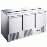 Saladette réfrigérée à capot télescopique - 3 portes GN 1/1 | Afi - AAS903