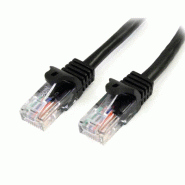 StarTech Cble réseau Cat5e UTP sans crochet de 3m