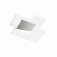 Top light Plafonnier moderne 1088/70-BI Verre Blanc 4xE27 - blanc 8057094702961