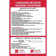 27987 - panneau consignes de sécurité - virages - dimension 450 x 300 mm