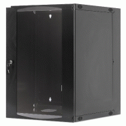 Armoire murale 19 pouces MHT129 avec porte en verre - hauteur 15U - double section - profondeur 600 mm - flatpack - noir - Bravour® Armoire murale 19 pouces MHT129 avec porte en verre - hauteur 15U - double section - profondeur 600 mm - flatpack - noir - Bravour®