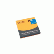 Bloc-notes INFONOTES orange fort (7,5 x 7,5 cm) - 4011169654351
