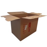 Caisse en carton simple cannelure  60 x 39 x 48 (cm)
